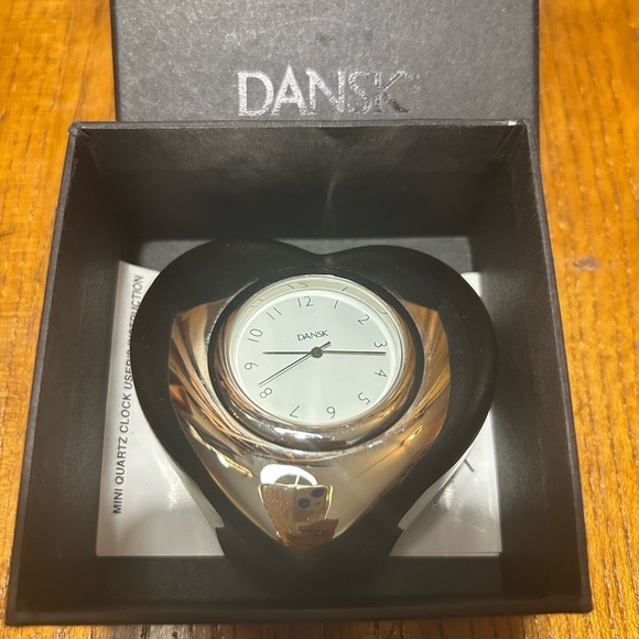 Dansk Other - Mini Dansk Clock Quartz Mechanism Paperweight EUC!